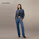 Calvin KleinJeans【复刻90系列】四季款女ck纯棉复古经典直筒牛仔裤40WL795 E5D-牛仔蓝 29