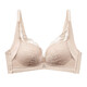 Oudifen underwear women's wire-free bra antibacterial skin-friendly side breast collection small breast push-up bra girlfriend gift
