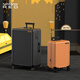 新秀丽（Samsonite）拉杆箱大容量行李箱男女旅行箱 万向轮登机箱时尚抗压 密码箱 HG0 HG0-黑墨色 20英寸 【适合1周内短途旅行】
