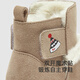 British [Même style dans le centre commercial] Chaussures pour enfants avec des bottes non glissantes en automne et hiver plus en velours pour les bébés neige des bottes extérieures décontractées