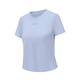 
Particle Mania Quick-drying short-sleeved spring and summer women's breathable device antibacterial short yoga fitness T-shirt TP096 TP096-684-Ice Gray M