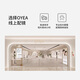 OYEA myopia glasses men's pure titanium glasses frame professional glasses business glasses square face large frame glasses F9276 F9276DZ low-key literary black silver single frame (the frame is not sold alone)