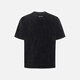 EVISU KURO 2025年夏季新品男士商标标签时尚短袖T恤 炭灰色 XL
