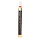 Wang Jiabiao Ebony Tränengasrohrinstrument Anfänger Erwachsener Flöte Windmusik Volksmusik Flöte spielen Folk G-Tune [groß] Gold-plattierte Hoop-Röhre + 6