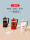 Home Xiaobo bodum Burton French Press Pot Filter Cup Tea Maker Set Office Home Hand Brewed Coffee Pot 350ml Black + Hourglass