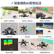 Yahboom Raspberry Pi 5 Hexapod Robot Ros Spider Radar Diagram Навигация AI Vision Jetson Nano Официальный стандарт [в том числе Jetson Nano B01]