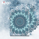 ZIPPO lighter genuine color printing mandala full of stars Gift zlppo windproof lighter men Dark night aurora flower (stand-alone) -DY9902CY