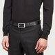 Bally Bally Bally Herrengürtel Business Square Schnalle Doppelsieitiger Gürtel 6307811 Schwarz 120 cm