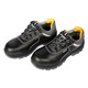 Zhongmai ZM698 safety shoes, steel toe anti-smash, head layer lychee embossed cowhide PU outsole wear-resistant and non-slip labor-safe shoes, size 44
