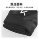 Keep swimming cap for men and women, comfortable fabric that does not strangle the head, plus size long hair ear protection adult cap swimming equipment black