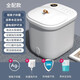 Mrs. Monkey Foot Bath Bathtub Electric Heated Fully Automatic Massage Footbath Intelligent Constant Temperature Over the Knee Home Practical Birthday Gift for Parents, Mothers, Old Ladies and Elders Aisikai Co-branded Model 3D Electric Massage + Leakage Protection Switch + Silver Ion