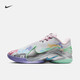 耐克（NIKE）男鞋2024春季新款运动鞋LEBRON 22詹姆斯22实战篮球鞋抗扭休闲鞋 FZ1098-100白绿粉蓝 40