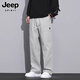 Jeep Spirit High-End-Funktionshose für Männer Herbst- und Winterstil plus Samt verdickte gerade Fallschirmjäger und Freizeithosen für Männer 9856 Armee Green plus Samt M Empfohlen [90-110jin [Jin gleich 0,5 kg]]]