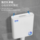 Jiumuwang toilet flush tank household bathroom squat toilet squat pit thickened toilet wall-mounted energy-saving high-impact pumping tank classic style + installation package no need to punch holes