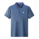
MONTAGUT 100% Mulberry Silk Short Sleeve T-shirt Men Middle-aged High-end Silk Men T-shirt Summer Business Short Sleeve Men Shining Silk Daddy Outfit Gray M13603 165/84A