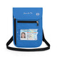 Mi Hong MIEHONE Japanese men and women multifunctional passport bag waterproof certificate storage bag neck halter air ticket travel passport clip mobile phone light gray