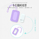 fancyfree软硅胶行李牌挂件旅行箱托运挂牌吊牌行李箱防丢登机牌创意标签牌 北欧灰1个
