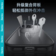 邦克仕（Benks）适用苹果16 Pro Max磁吸手机壳 iPhone16promax软边防摔保护套亲肤硅胶保护壳磨砂防指纹 黑色