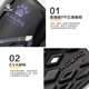 卡尔美（KELME）足球护腿板成人训练比赛儿童骑行运动专用插片式护腿 红白(8301HJ5012) 均码(适合身高160-190cm)