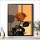 Ouoety Digital Oil Painting Blumen Landschaft Cartoon handgemalbte Füllstoff handgefertigtes Acrylölmalerei Dekoratives Malmal