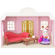 [70% nuevo] Sinbeer Familia Princesa Toy House Girl Doll Toy House Girl Forest Family Play Family Doll Children Regalo de juguete-Hut de moda SYFC6006