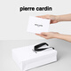 Pier Cardin Herren Brieftasche kurzer Mehrzweck-Ticket-Clip-Brieftasche Horizontaler Brieftasche Vatertagsgeschenk für Papa Männergeschenk Schwarz