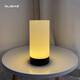 Bright luxury atmosphere rechargeable table lamp customized printing balcony dining table wine bar decoration bedroom night light desktop script killing lamp warm white light with charger