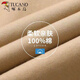 Woodpecker pure cotton casual pants for men in summer thin breathable business casual long pants middle-aged dad straight mid-high waist men's pants 801 light gray [single-strip] 33 (130-150Jin [Jin equals 0.5 kg])