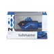 Guanxingxiong underwater drone remote control submarine small mini remote control submarine nautical model children's electric diving blue four-way submarine official standard configuration