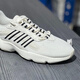 阿迪达斯 （adidas）三叶草男鞋女鞋夏季运动鞋网面透气跑步鞋复古老爹鞋休闲鞋JQ3927 JH7353/白色 40