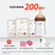 Shixi newborn anti-colic bottle 3-7 months glass baby imitation breast milk pacifier 240ml