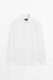 Massimo Dutti Rabatt Upgrade 2025 Männer lässig Smart Pendelstil Solid Color Standard Version Pinstripe Shirt 00176716 White M.
