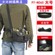 RSRDDY electrician cross-body large waist bag high-altitude waist bag canvas electrician bag multi-functional portable tool bag PT-N066 medium size with belt and shoulder straps