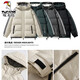 
Woodpecker cotton jacket for men in winter new hooded thickened jacket for men outdoor cotton jacket warm feather velvet cotton jacket for men 9789 gray 3XL [160-175Jin [Jin equals about 0.5 kg]]