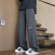
Idea (ZHUYIFAN) Fatty Large Size 230 Jin [Jin equals 0.5 kg] Pants for men straight spring and summer thin work pants trendy brand large size straight wide-leg casual pants K1477 brown XL (175) 130-150 Jin [Jin equals 0.5 kg] can be worn