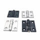 XMSJ front sharp QIANRUI aluminum profile hinge aluminum alloy 20/30/4040/45/50 zinc metal hinge light sound matching silver white light sound hinge hole distance 3937