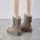 
Belle-Ta series brand broken-size snow boots for women in winter new versatile leather boots integrated with fur Northeast plus velvet shoes brown 39 sports shoes