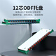Faser ODF-Glasfaser-Kabelverkabelung Overhead Box Vollgestützt Faserfusion Scheibe Ein-Mode-Heckfaser-Kabel Fusion Box Scheibe 48 Anschlüsse/Quadratmodell/1,5 mm/leeres Rack