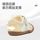 
Tylanis autumn baby step front shoes soft sole climbing station for men and women toddler floor shoes white/apricot color 19 size