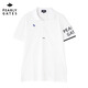 PEARLY GATES Golf Summer Men's PG New Short Sleeve T-Shirt POLO Shirt Casual Fashion Golf Breathable Sports Top Green 053-4260701-141 M