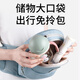 抱抱熊婴儿背带腰凳多功能抱娃神器背婴带前后两用新生儿童坐凳腰 C26印花洛克蓝(EPP凳芯透气)