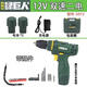 ÉNORME HULK Lithium Battery Drill 12V6116 Drillage de charge 5012 Drift à tournevis électrique multi-fonctions électrique 6116 Brosse 5012 Brossed 12V Two Electric One Charge