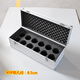 Aluminum alloy storage box, sampling box, wide-mouth bottle box, oil sample box, water quality testing box, sampling box, fixative storage box, four 500ml wide-mouth bottles + four 100ml syringes
