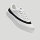 EQLZ Yikuo official FAULT24 men's white shoes for couples black summer retro sneakers for women wear-resistant and out of thin air Raven 43