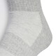 阿迪达斯 （adidas）袜子男女袜 25秋季新款休闲袜舒适透气袜子中筒袜三双装 JC9272/黑/白/灰 M