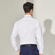 Yager [groupe acheter lien] chemise à manches longues pour hommes laits blanc 45