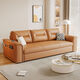 Beixun Sofa Bed Integrated and Dual Use 2025 Home Living Room Multi-Function Storage Cat Scratch Folding Sofa Bed No. 7 Color [Cat Scratch] 1.6-meter Latex Model + Storage + USB Charging