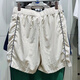 Adidas Sports Men's Pants 2024 Summer New Disney Co-branded Three-Leaf Crock Casual Woven Breathable Crop Shorts JP1416 S