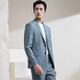 Good news bird spring light formal suit (top) flat lapel suit for men EBB231712 light green 50A