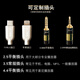Xiaofan Xiaofan Kopfhörer -Upgrade -Kabel Customized Shure 846 SE535 IM70 W40 IE80S MMCX Kabelbilanz Kabel MK4 Weiß und Blau 8 Core 3,5 mm Stecker/1,1 Meter